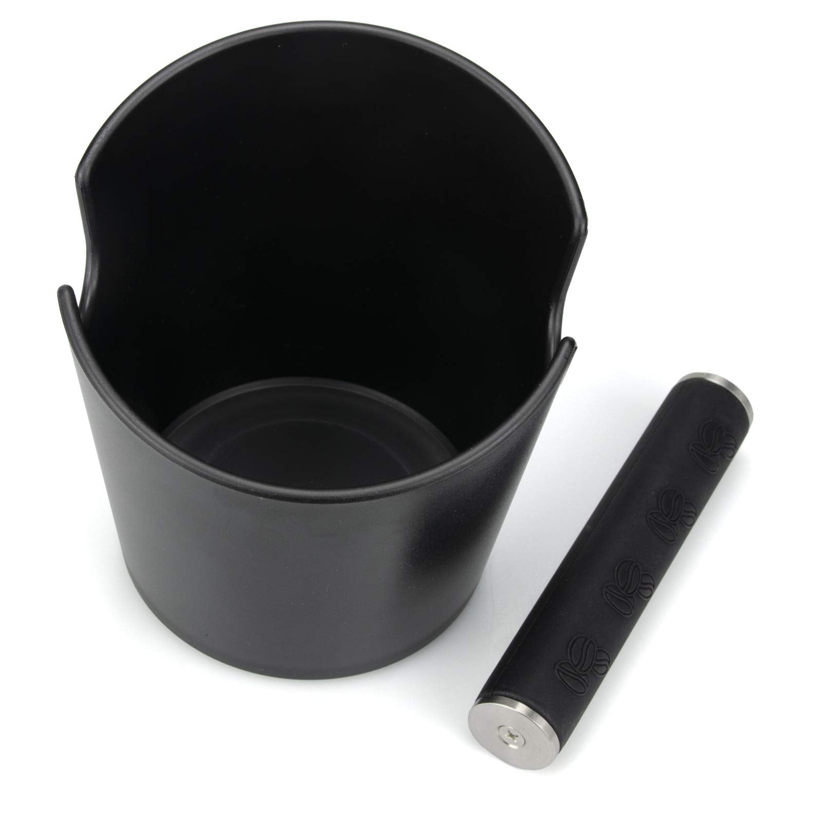 Ailelan coffee knock box non-slip base keeps it steady during operation.