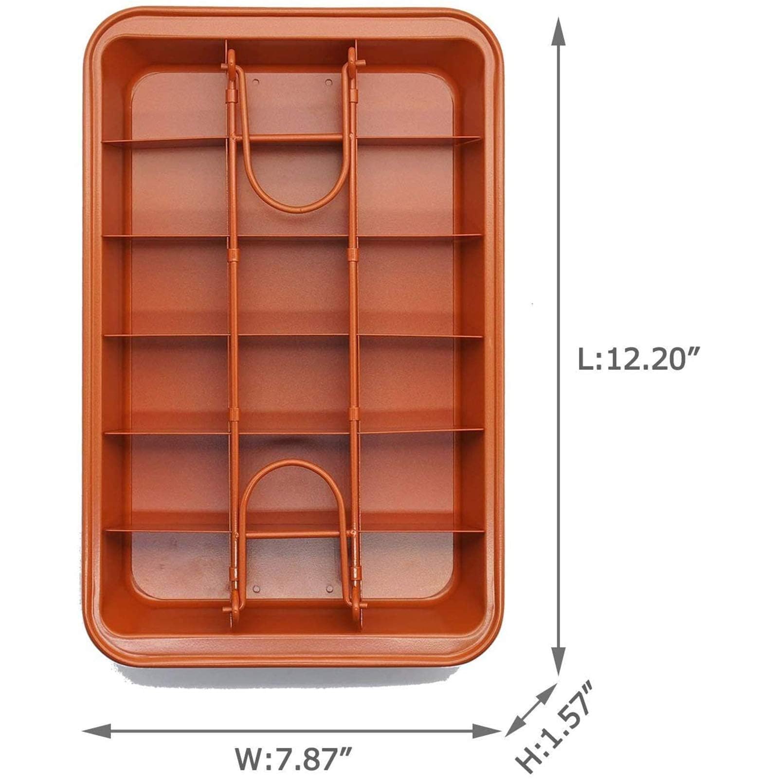 Ailelan bakeware is dishwasher safe for convenient cleanup.