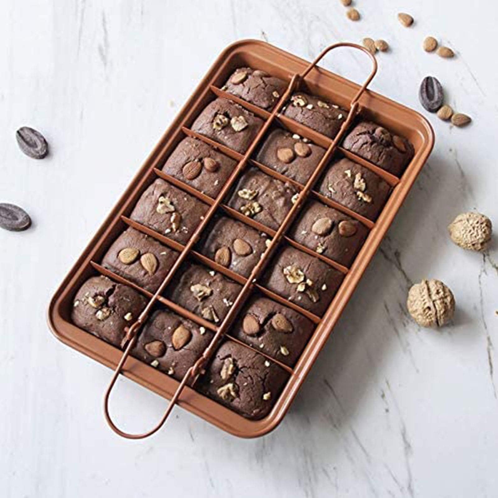 Ailelan high carbon steel bakeware delivers even heat for consistent results.