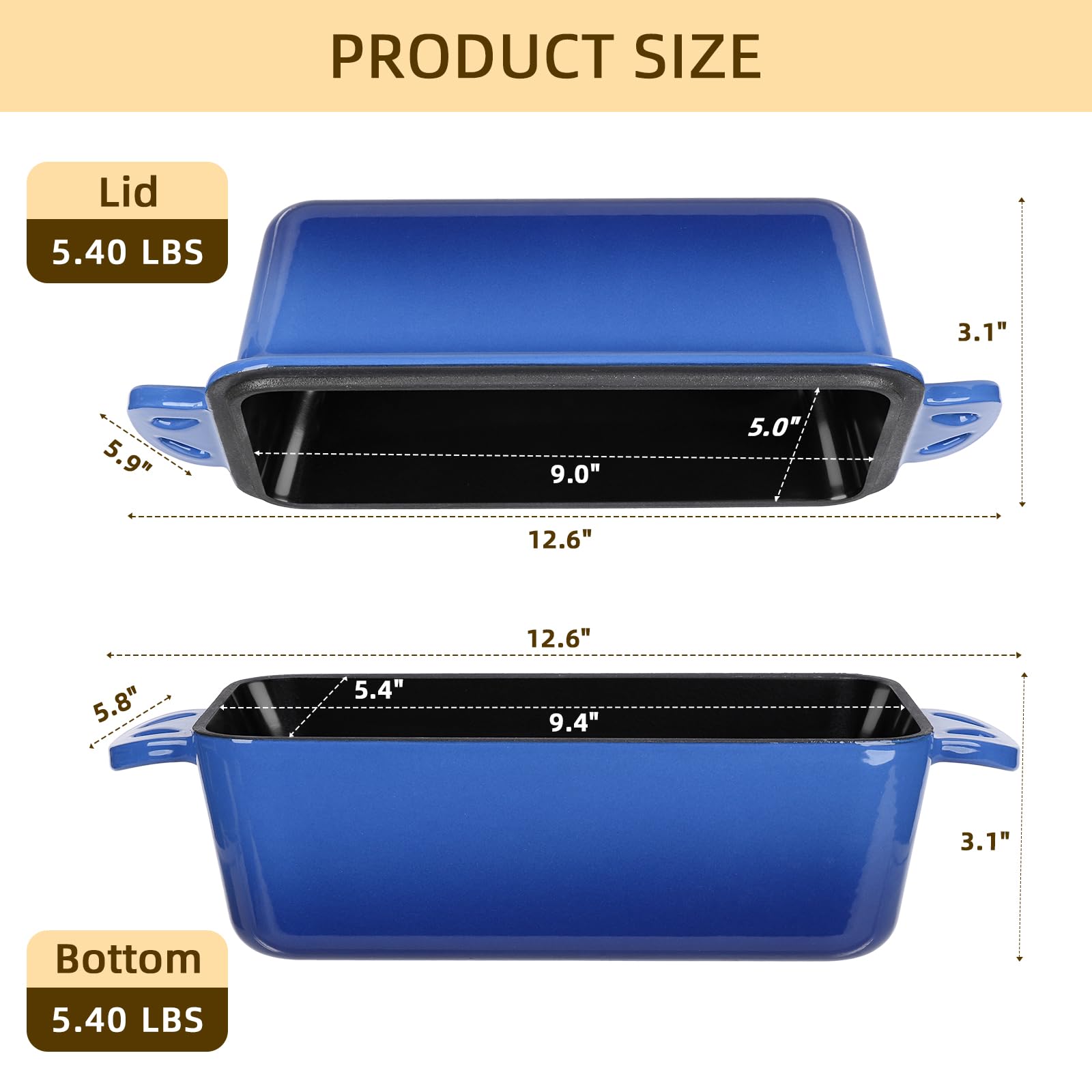 AILITOR included recipe book highlights creative baking ideas.