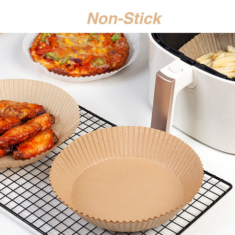 Ailun liner with round bowl shape preserves air fryer circulation.