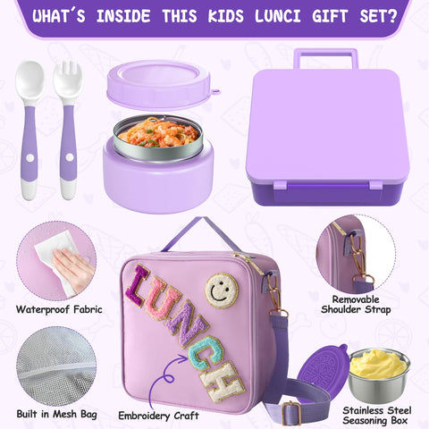 Aimsnk 8oz soup thermo with secure latch for school meals