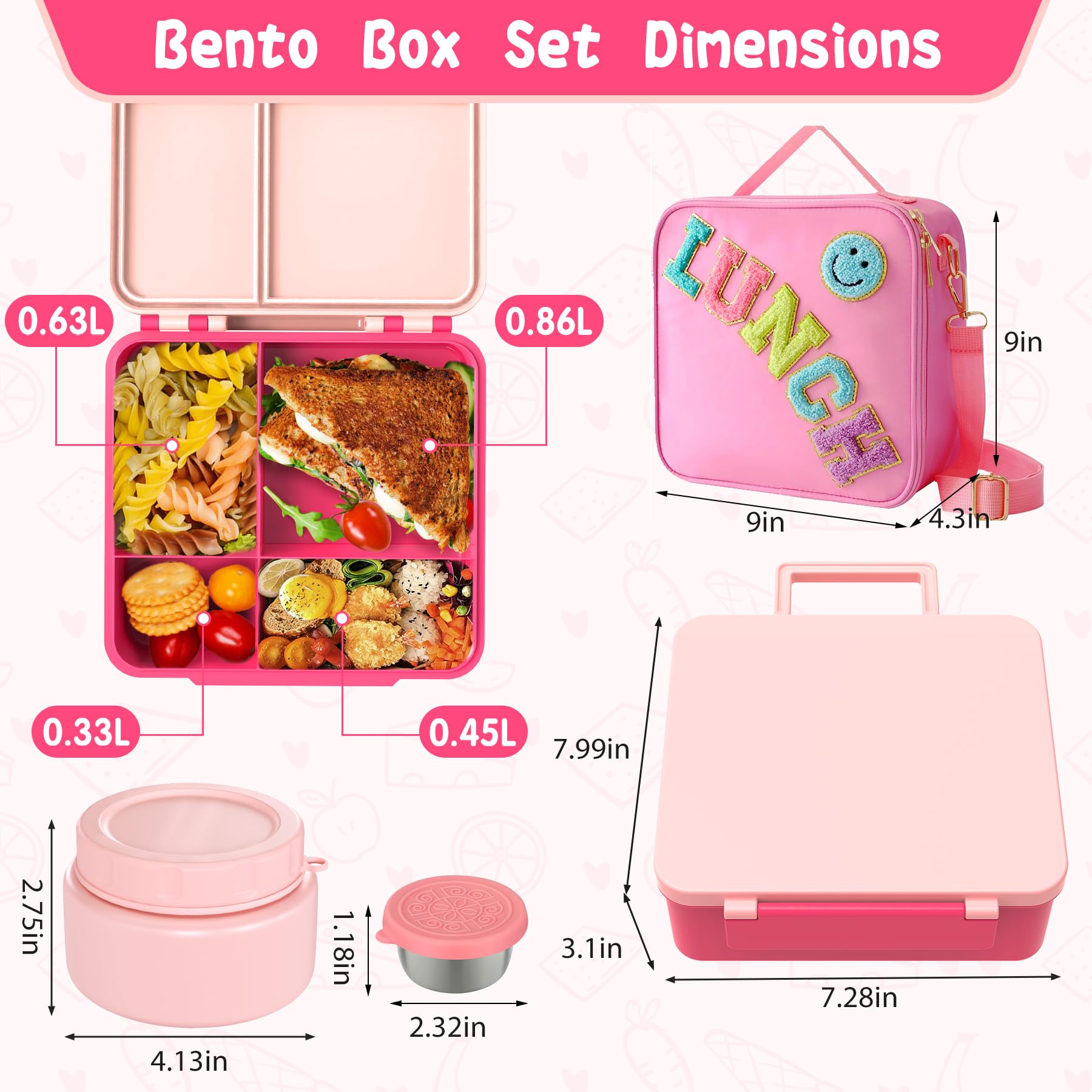 Aimsnk leakproof lid with buckle design in pink prevents spills.