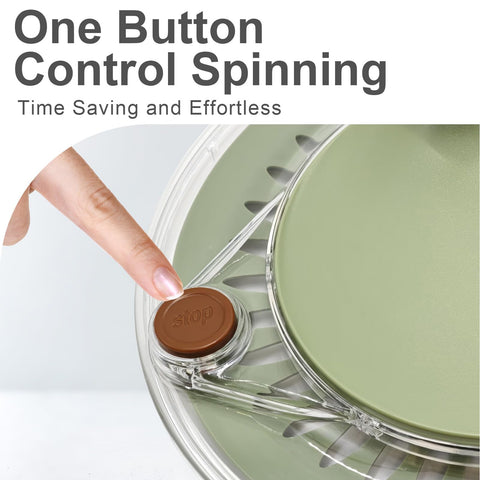 Ainmvnos salad spinner dishwasher-safe for quick, hassle-free cleaning.