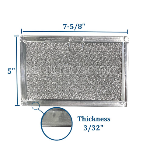 Air Filter Factory care instruction image suggests dish soap cleaning to extend the filter life