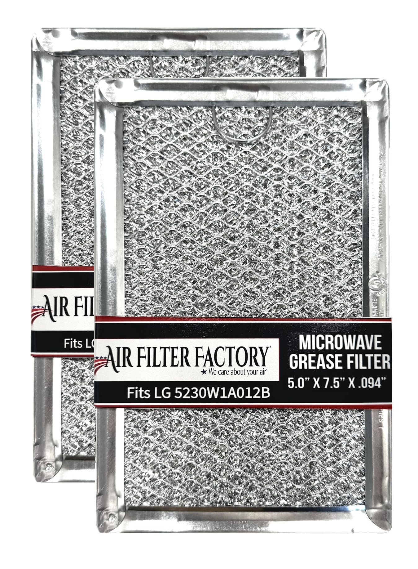 Air Filter Factory LG 5230W1A012B 12-layer grease filter pack for efficient cooking grease capture.