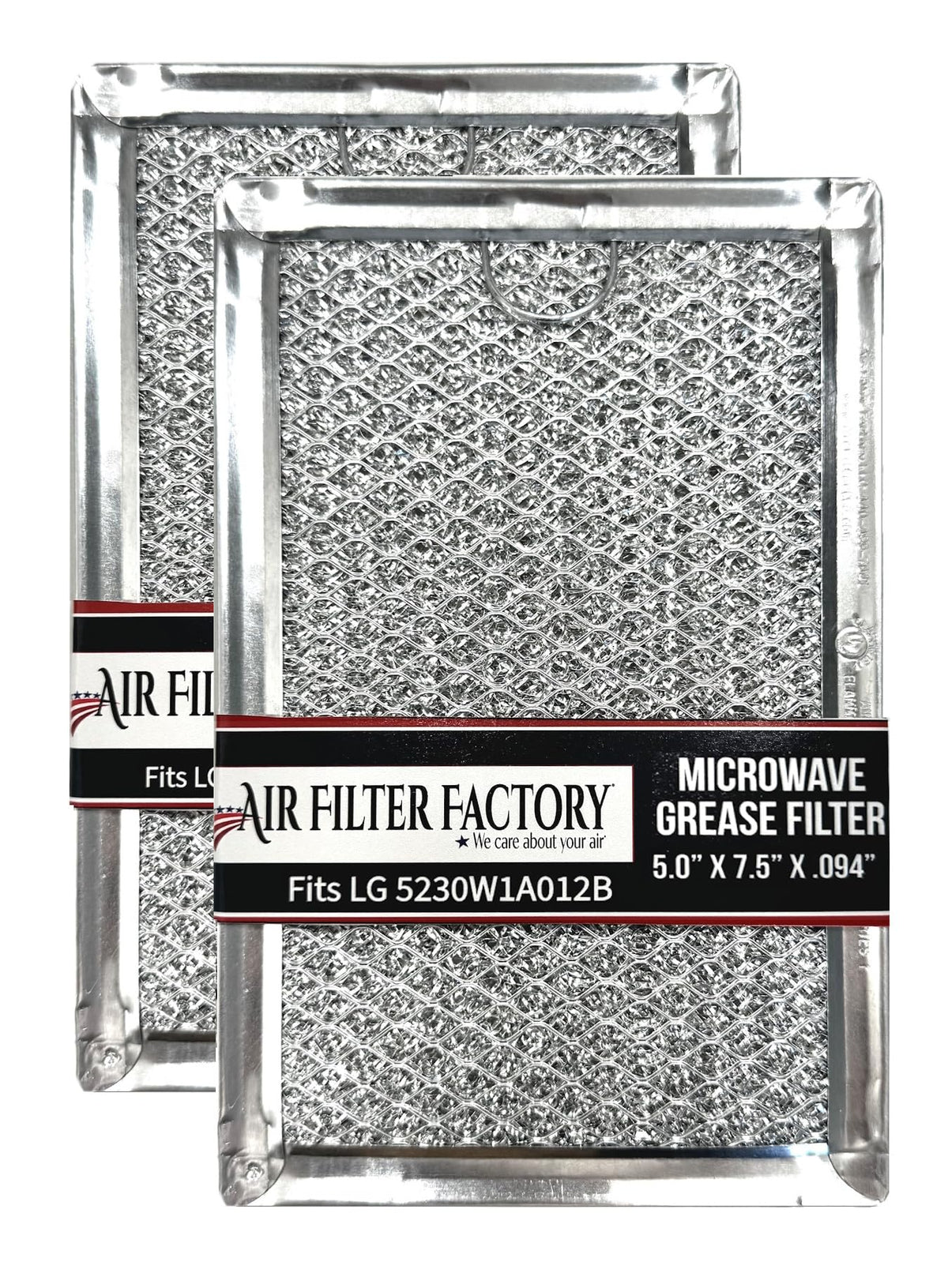 Air Filter Factory LG 5230W1A012B 12-layer grease filter pack for efficient cooking grease capture.