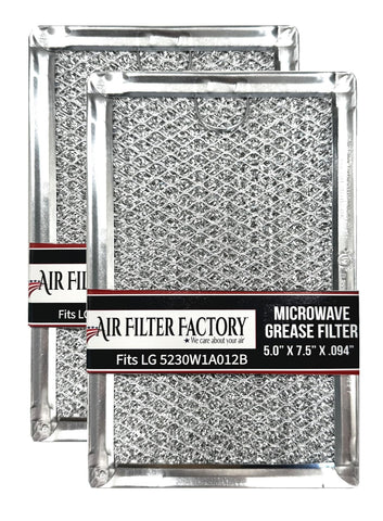 Air Filter Factory LG 5230W1A012B 12-layer grease filter pack for efficient cooking grease capture.