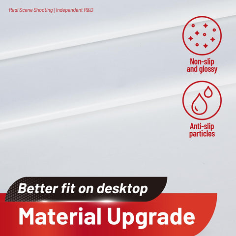 Airbin tablecloth edge cut slider demonstrates precise length customization.