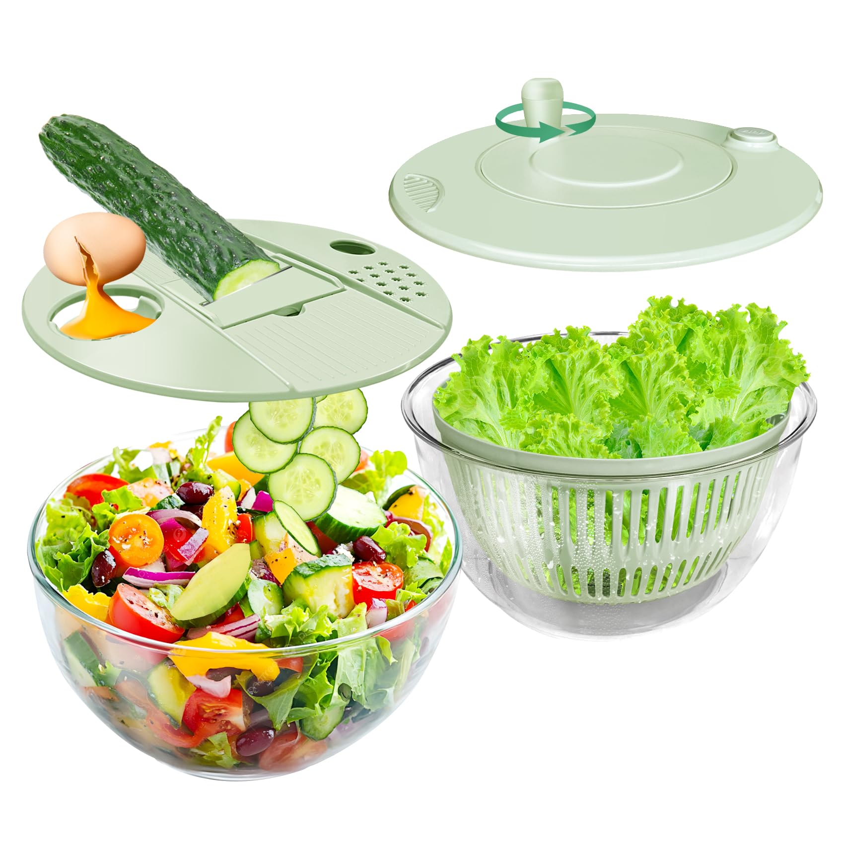 Airpro large-capacity bowl ready for family meals.