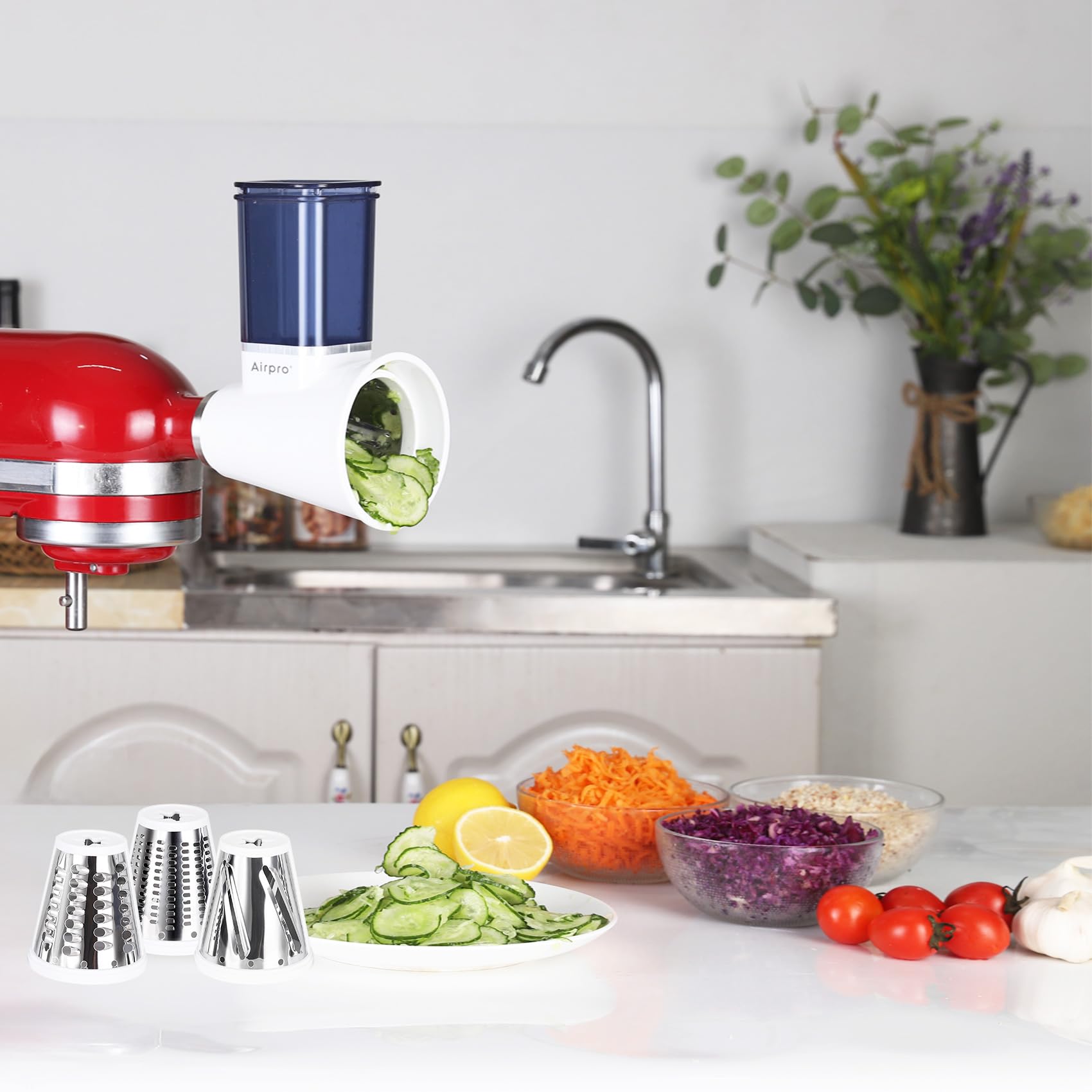 Airpro versatile uses for salads, toppings, and desserts.