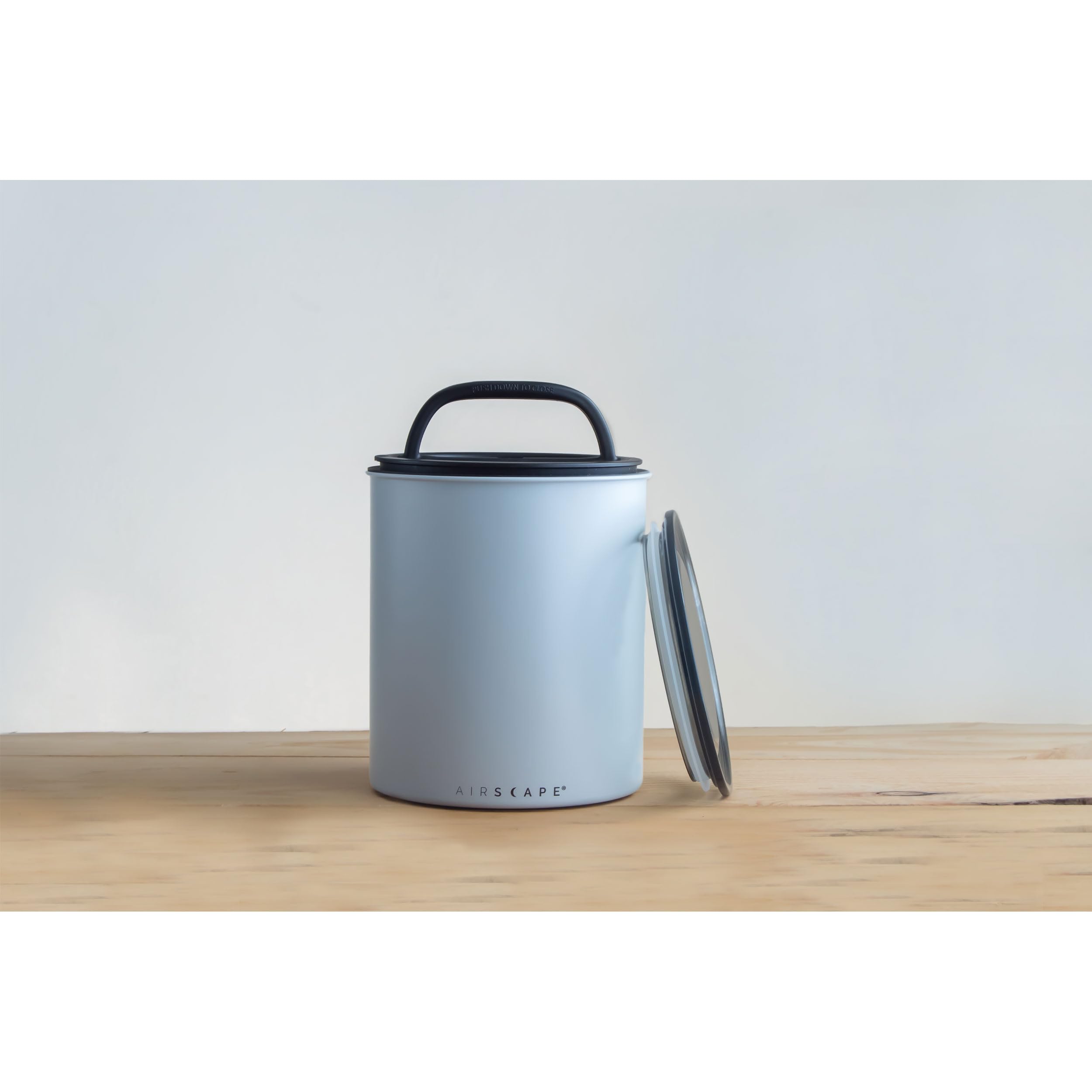 AirScape Kilo size comparison illustrating bulk storage and countertop fit