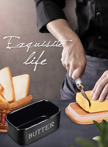 AISBUGUR butter dish kraft packaging makes a thoughtful gift