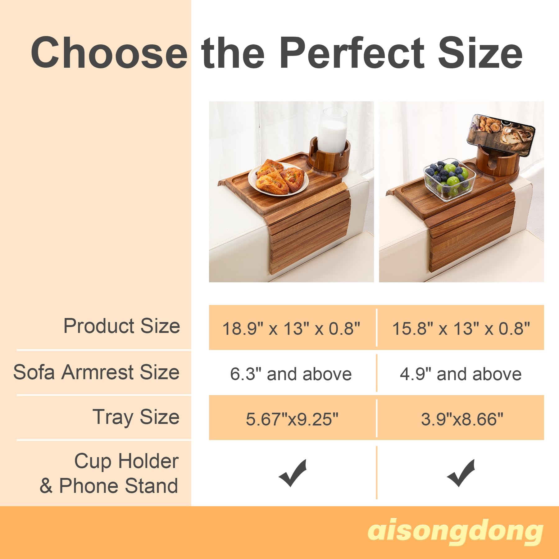 AISONGDONG 360 degree rotating cup holder for easy access from any angle
