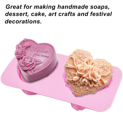 AITRAI easy-release heart mold lets you pop out designs quickly.