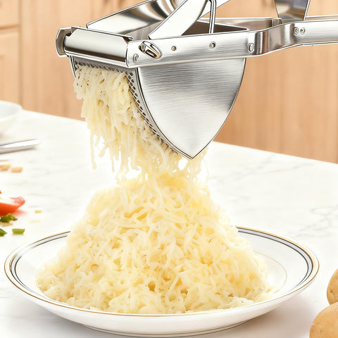 AITRAI Potato Ricer large-capacity bowl handles nearly 3 cups for fluffy mash.