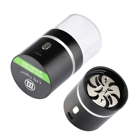AiTURE compact grinder with stainless-steel double blades for quick grinding.