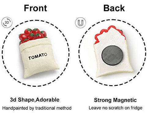 AIUWO cute fridge magnets add kitchen decor and organization