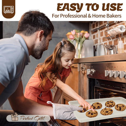 AIVIKI nonstick coating reduces sticking and cleanup time.