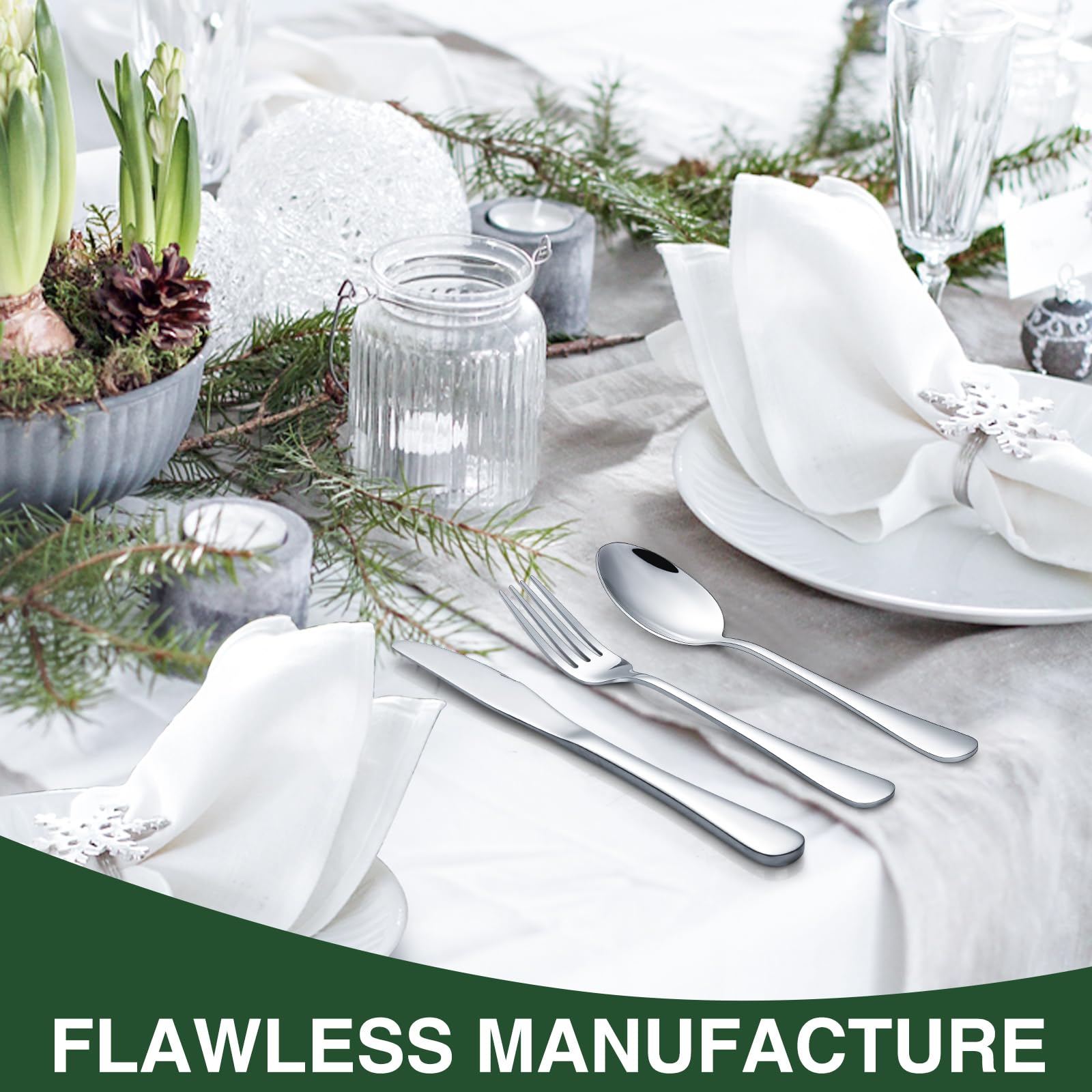 AIVIKI dessert spoons ideal for small gatherings