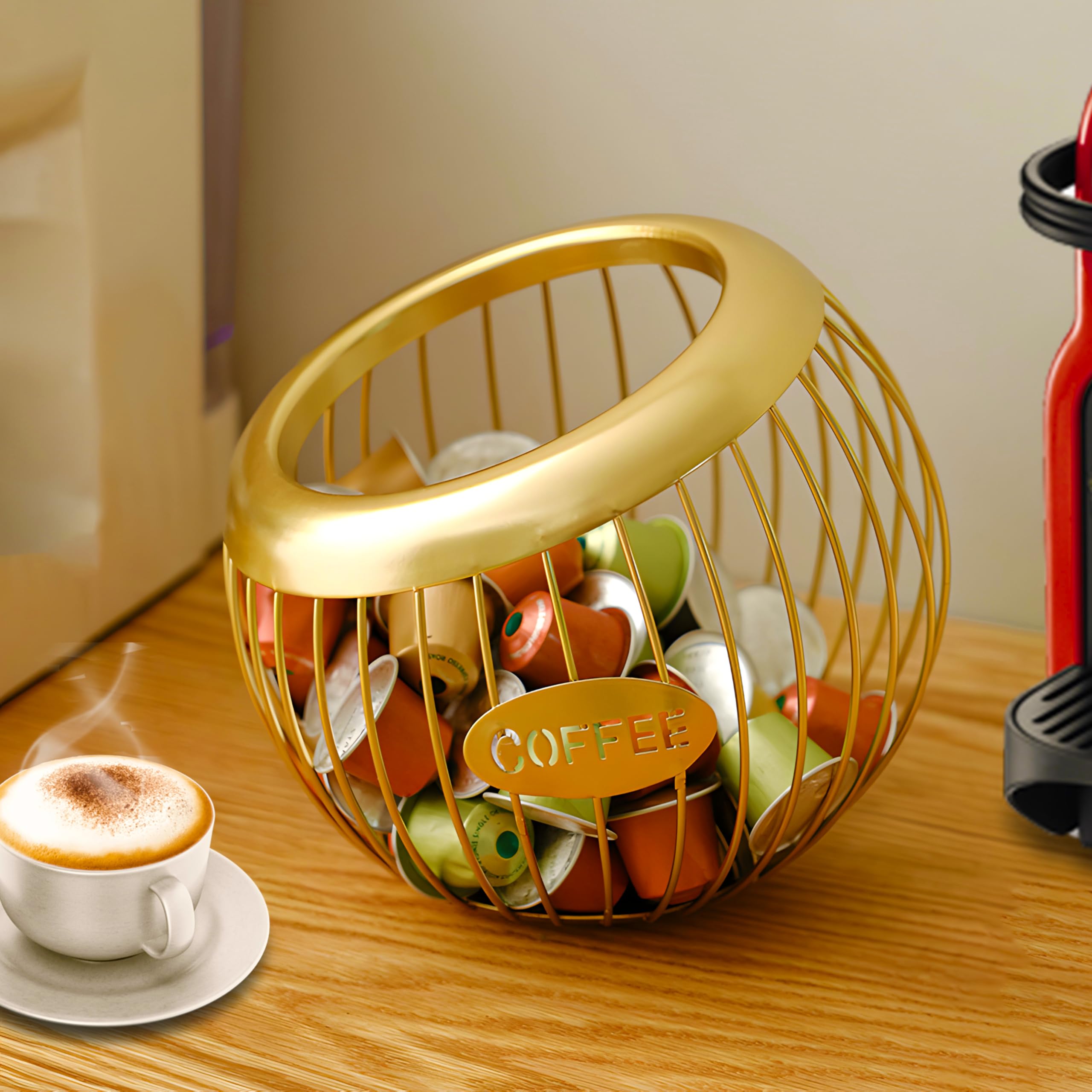 AIYICIII large-capacity pod storage keeps 30+ K-Cups within reach