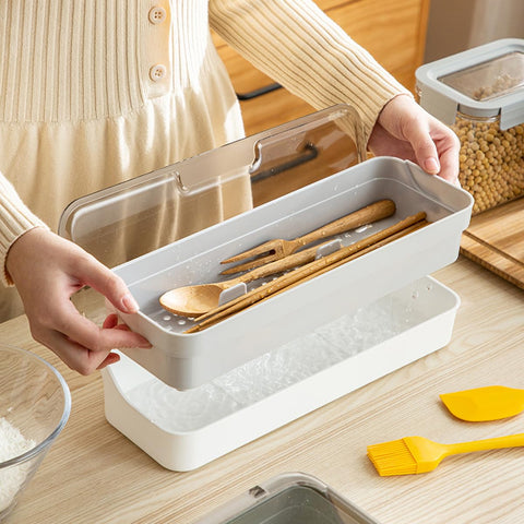 AIYoo 12.6x4.7x2.4 inch tray fits in most drawers for smart storage