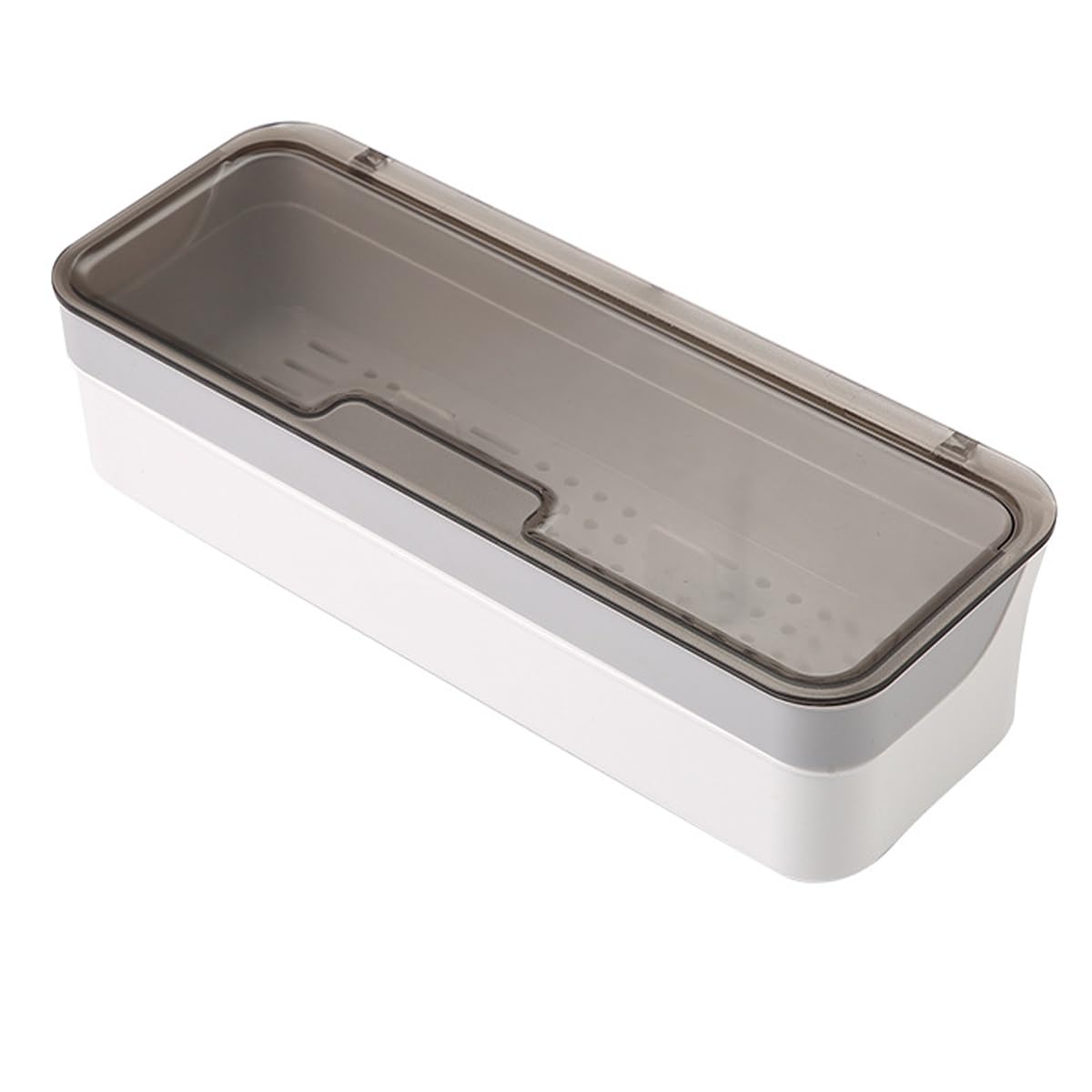 AIYoo large-capacity drawer organizer with lid and drainer keeps utensils neatly stored