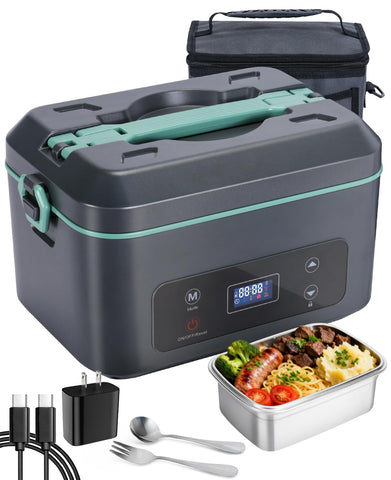 AIZOCO lunch box with 5-side heating for even meal warmth at work