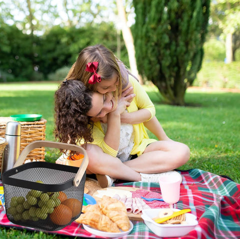 AJIODA breathable mesh basket suitable for garden or outdoor use