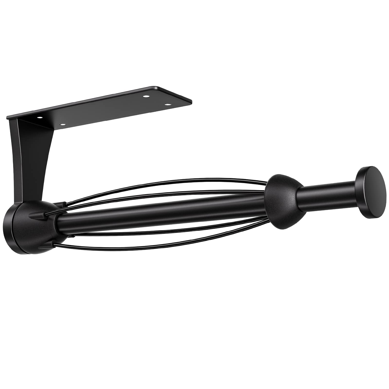 AKAAYUKO paper towel holder under cabinet with patented ratchet, for controlled tearing