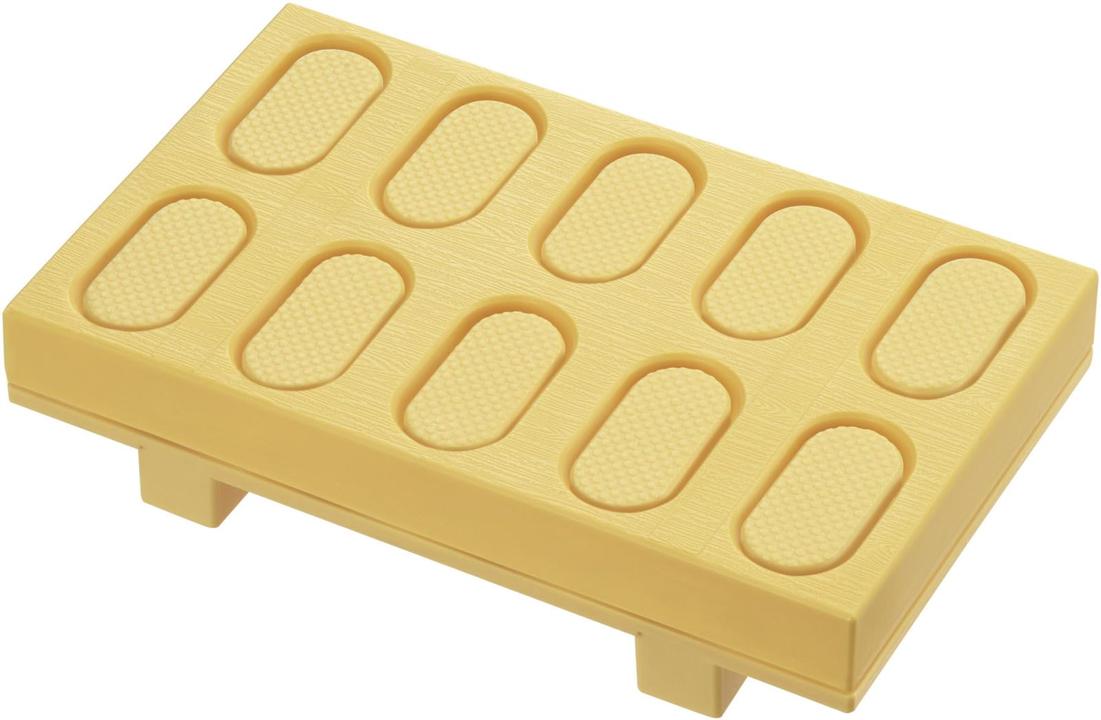 Akebono Sangyo CH-2011 sushi mold top view shows compact, fun design for easy nigiri