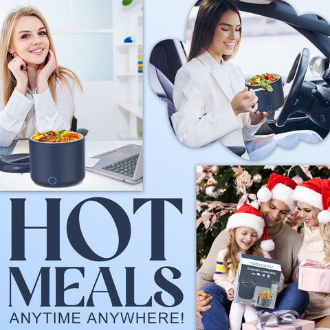 Akhia daily-use design enables hot meals during busy workdays.