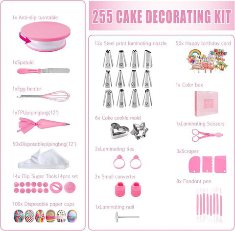 AKHMLEF beginner-friendly decorating guide included.