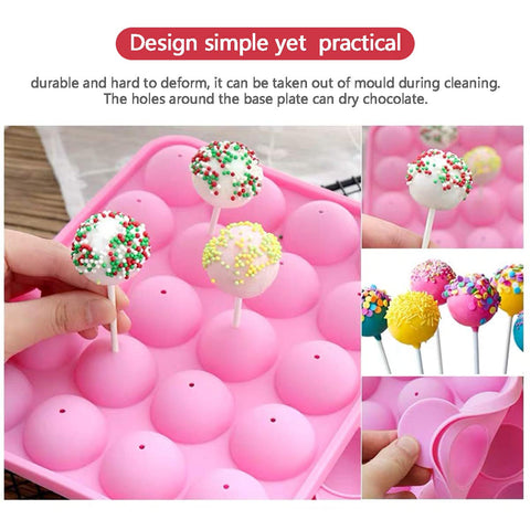 AKINGSHOP lollipop sticks included for secure dessert assembly