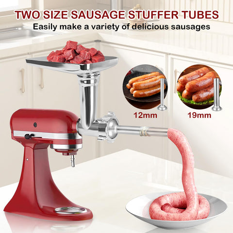 Akiosk meat grinder plates offer fine to coarse grinding for versatile recipes.