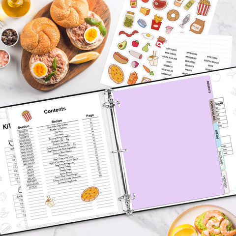 AKONEGE card set with full-size and mini cards for versatile recipe recording.