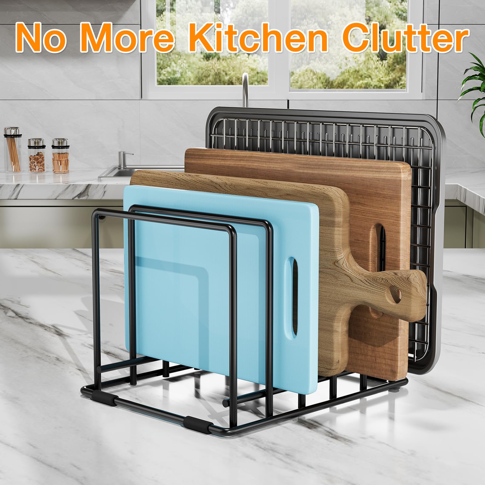 AKSONMN kitchen organizer assembly keeps space tidy and accessible