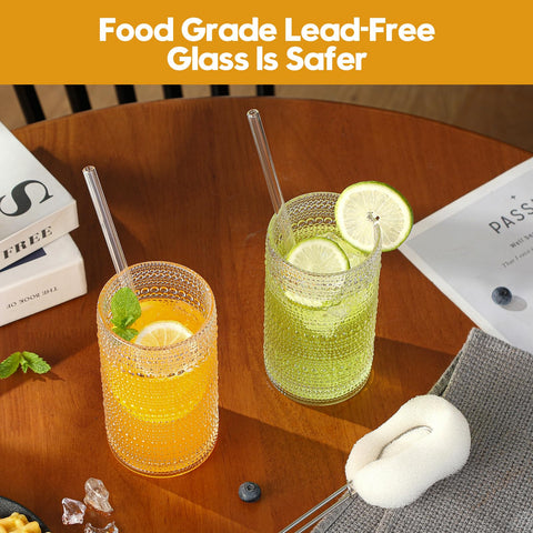 Akutaa 16oz clear glass base showcases timeless, versatile tableware.