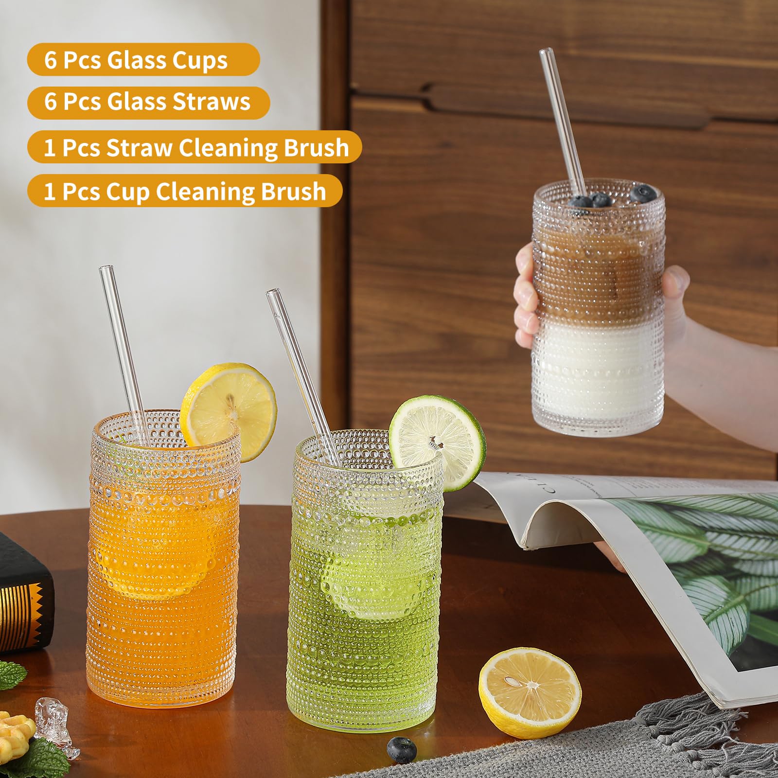 Akutaa glasses hot and cold ready for an array of drinks.