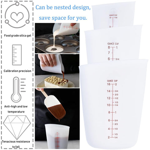 Alaeseje silicone cups shown safe for microwave use in quick heating tasks.