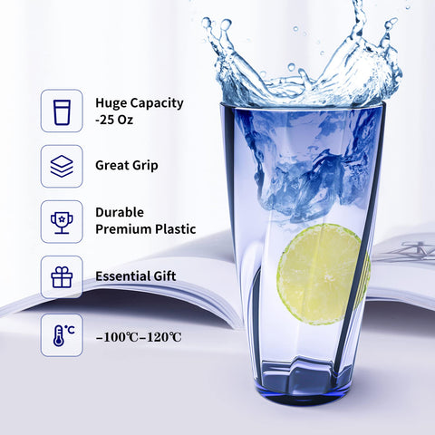 Alaiselit dishwasher safe plastic tumbler ensures easy cleanup after meals