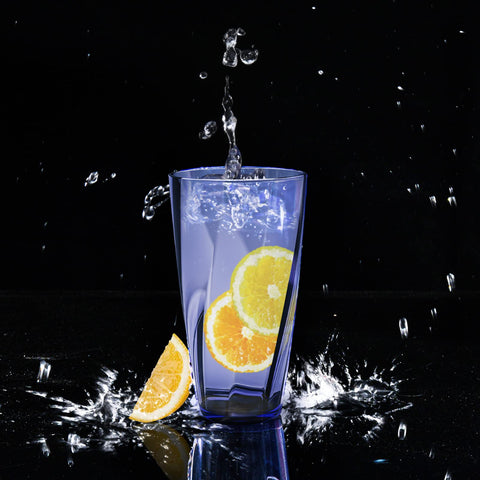 Alaiselit glass like finish cups provide a premium look in plastic
