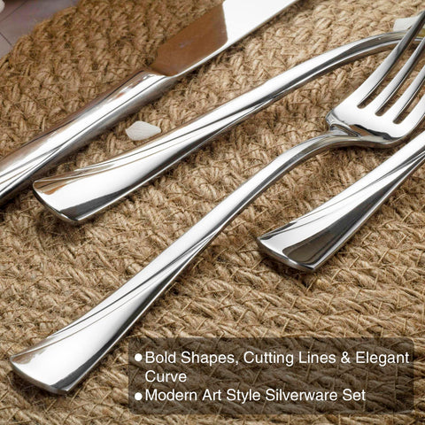 Alata Alice salad fork in satin matte adds a modern touch to meals