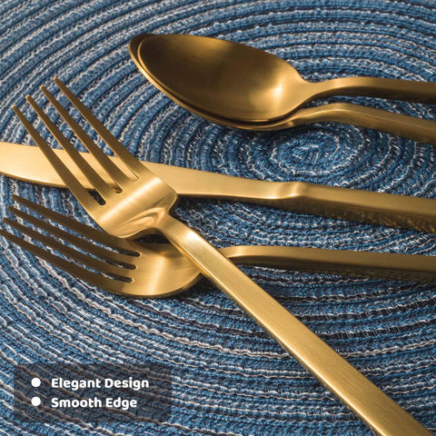 Alata Cube Gold teaspoon perfect for coffee or tea rituals