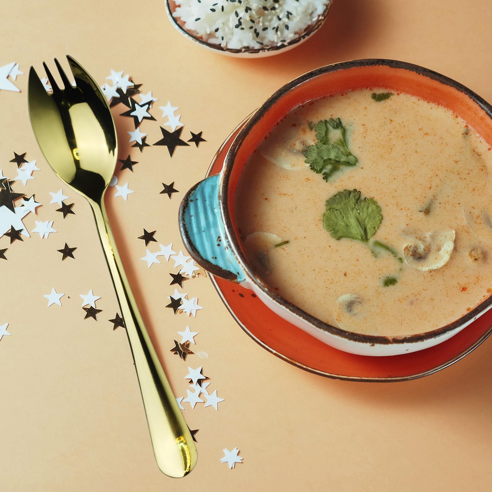 Alata sporks are dishwasher-safe for convenient cleanup after meals.