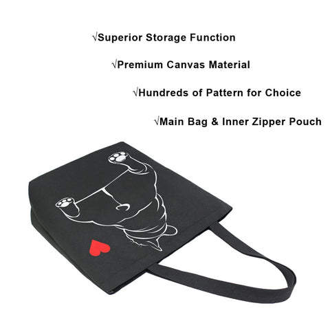 ALAZA reusable grocery tote with handles, versatile for markets and trips