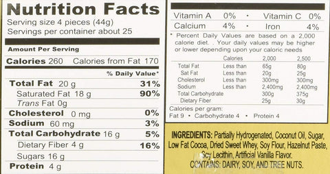 Albert's Chocolate Ice Cubes gift packaging ready for gifting.