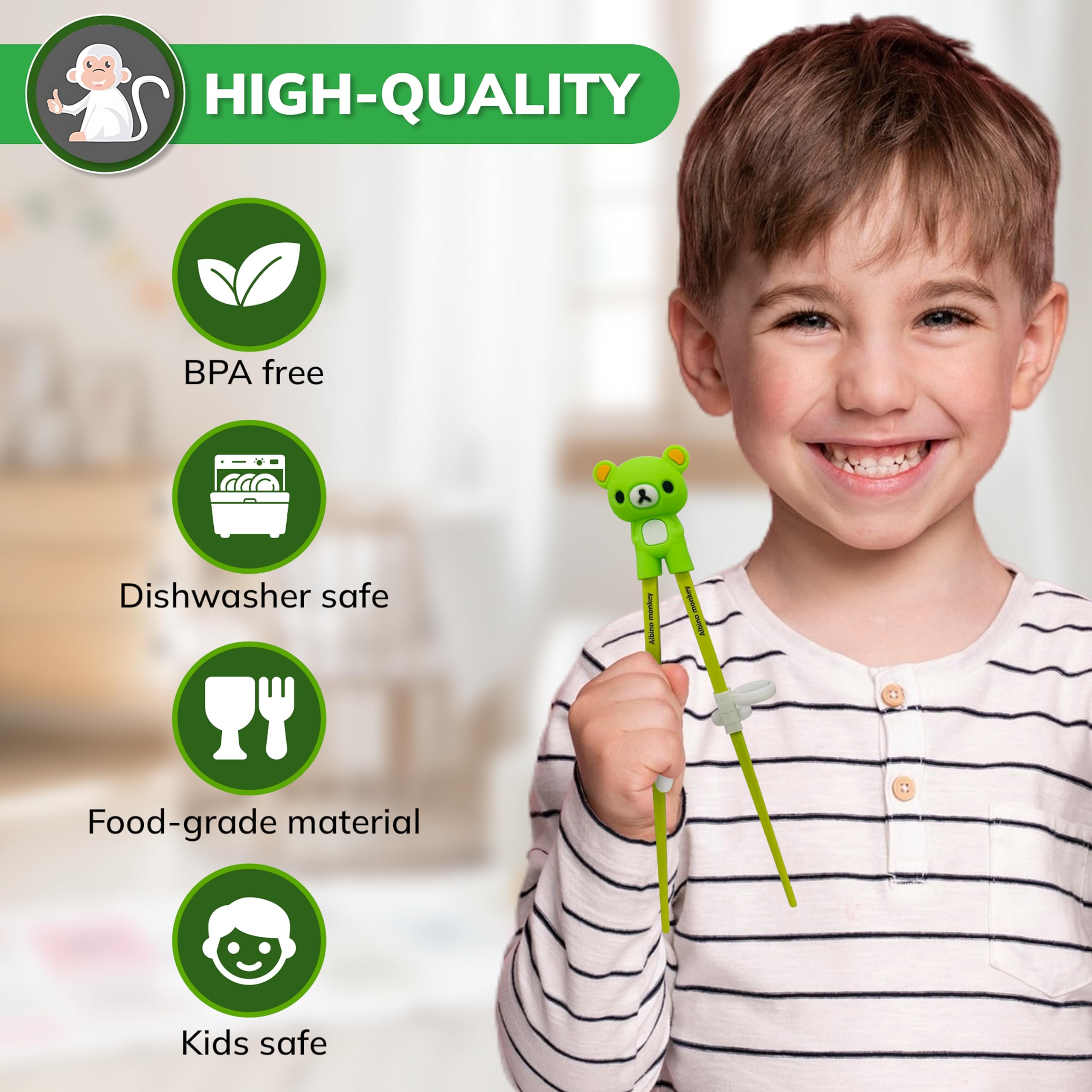 Non-toxic, food-safe materials support safe practice for children.