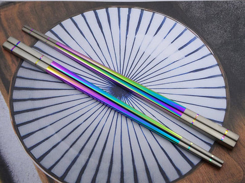 Extra long 9-inch Albino Monkey chopsticks ideal for noodles.