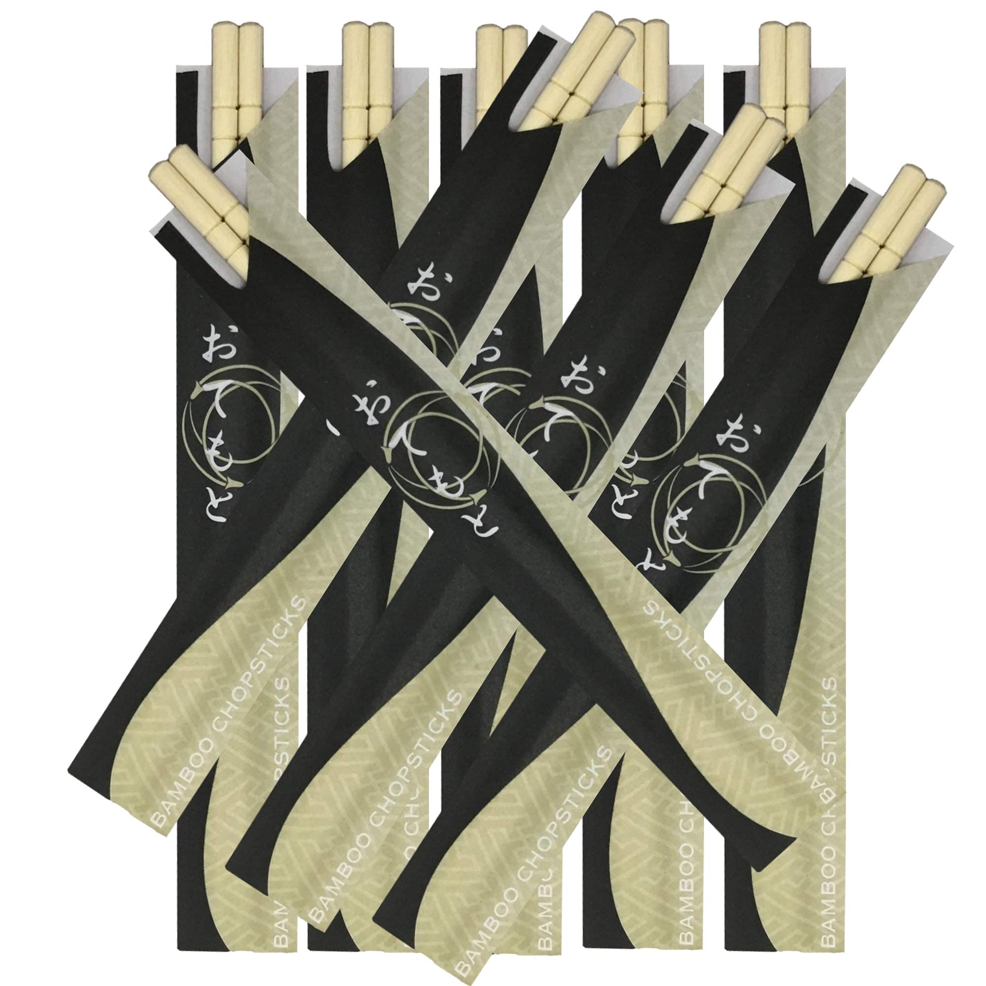 Albino Monkey bamboo chopsticks feature a non-slip design for sushi and noodles.